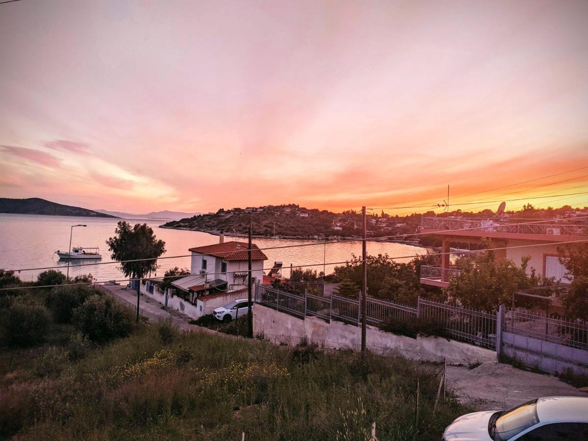 Iliakti Relaxing Seaside Villa Salamís Dış mekan fotoğraf